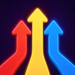 Biểu tượng Color Arrow: Giải Đố Ghép 3